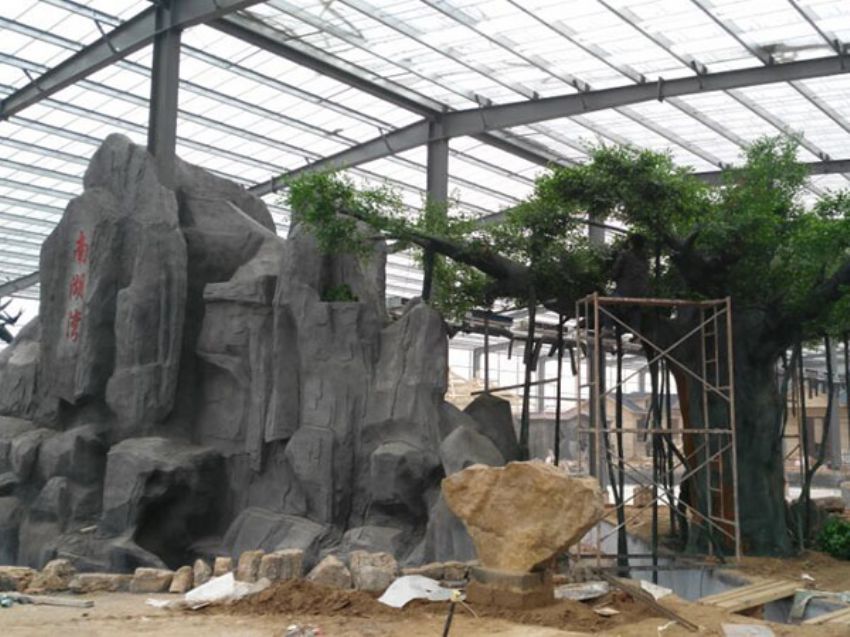 點擊查看詳細信息<br>標題：塑石假山側面 閱讀次數：1960